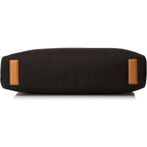 Skagen Kruse Canvas Laptop / Document Bag Gray Black - Picture 3 of 12